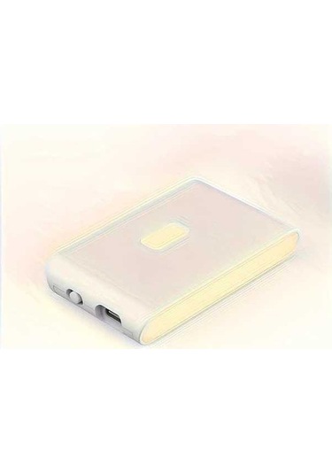 Fastbuy 1 Adet Akıllı Usb Işık Hareket Sensörü Duvar Lambası Şarj Edilebilir Yatak Odası Hol Dolap Mutfak Aydınlatma