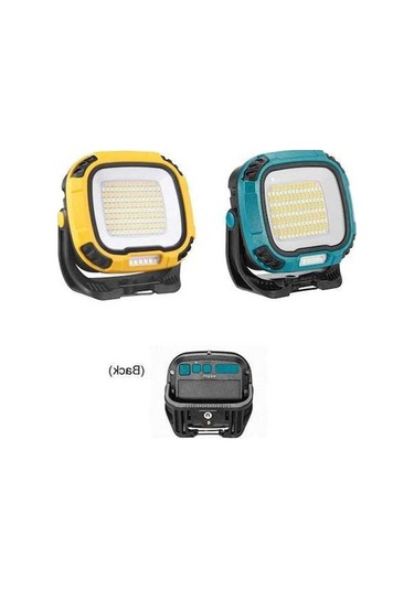 Tongxida Yeni Cob Work Ligtış Type-c Şarjlı Dış Aydınlatma Projektörü W892-1 Mavi Diğer