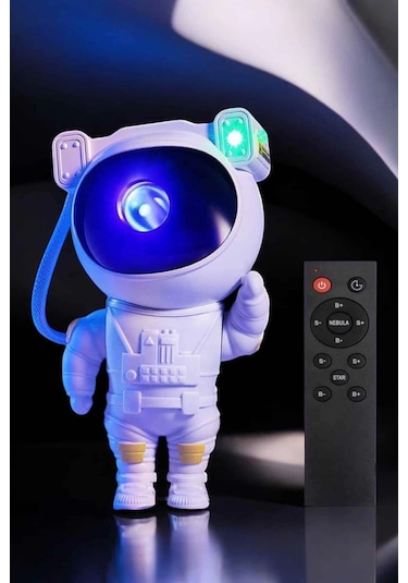 Astronot Görünümlü Projeksiyon Speaker Taşınabilir