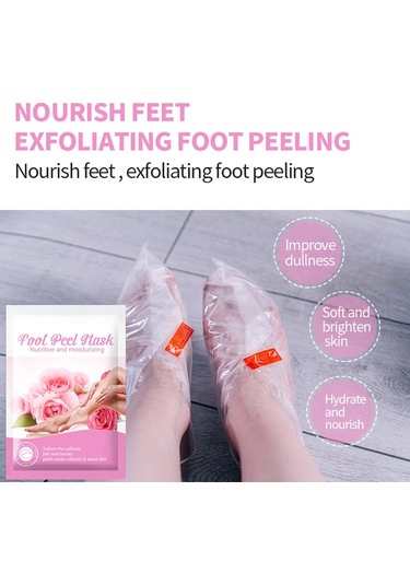 Adet Soyma Ayak Maskesi Ayak Peeling Ayak Maskeleri Spa Pedikür Çorap Peeling Ölü Deri Topukları Kaldırmak Anti Kırık Ayak Bakımı