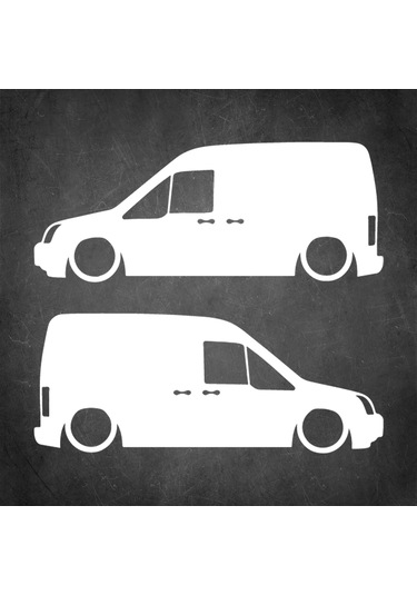 Connect Gölge Sticker - Kelebek Cam Sticker - Oto Sticker - Araba Sticker - 15cm X 6cm - Beyaz