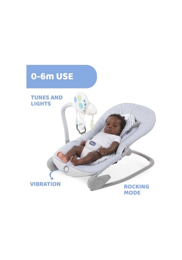 Chicco Balloon Bouncer Ev Tipi Titreşimli Ana Kucağı - Mavi