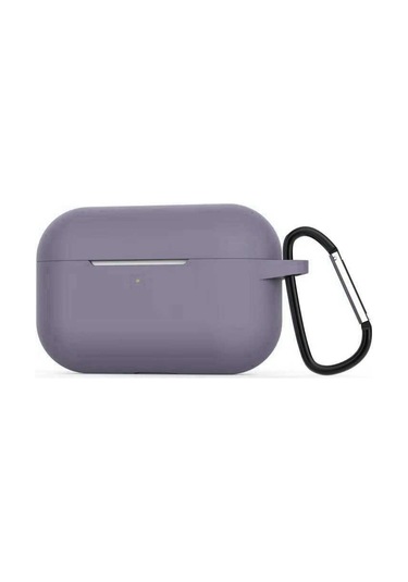 Noktaks - Airpods Pro Uyumlu - Kılıf Darbelere Karşı Dayanıklı Airbag Silikon Kılıf - Lila - T10871 Lila
