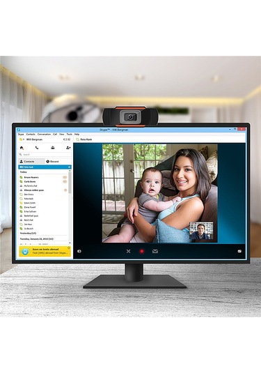 Yuntech01 1080p Hd Webcam Mikrofonlu - Canlı Yayın,网课,toplantılar İçin - Sürücü Gerektirmeyen, Hemen Kullanıma Hazır Bilgisayar Kamerası