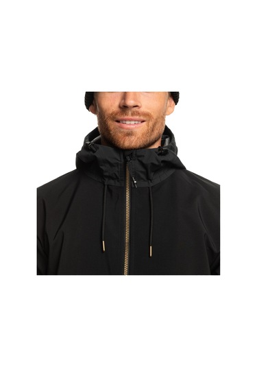 Quiksilver Live For The Ride Erkek Softshell Siyah