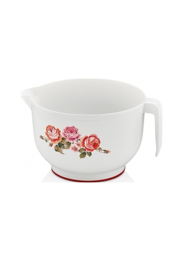 Özmet Çiçek Desenli Mikser Kabı