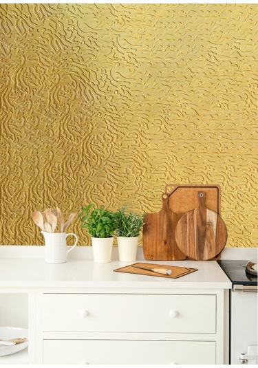 Tink 3d Duvar Paneli Boyanabilir Dekota 60x120 Cm / Alaca Desenli 7'li Paket-5 M²