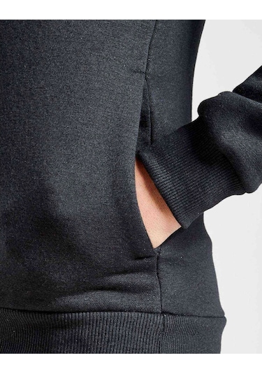 Anime Kakashi Baskılı Siyah Erkek Örme Kapşonlu Sweatshirt (530990753)