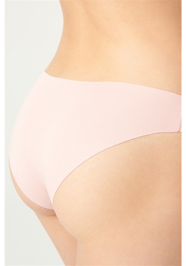 Klasik Basic Lazer Kesim Bikini Külot 3'lü Paket Çok Renkli 2 Çok Renkli