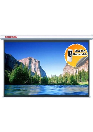 Codegen Sx-20 200X200 Cm Motorlu Elektrikli Uzaktan Kumandalı Güm