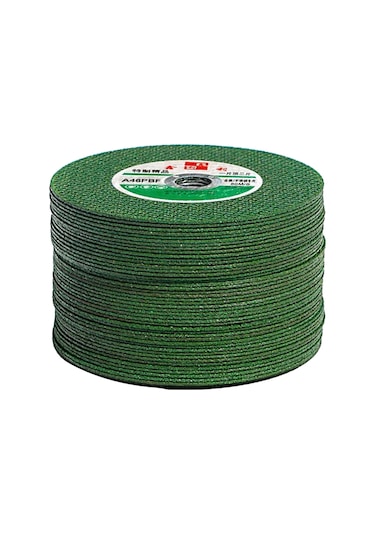 Konesam 100mm Çelik Paslanmaz Kesim Diskleri, Reçine İkiz Ağı, Ultra İnce 1.2mm, 25 Adet, Uçak Taşlama