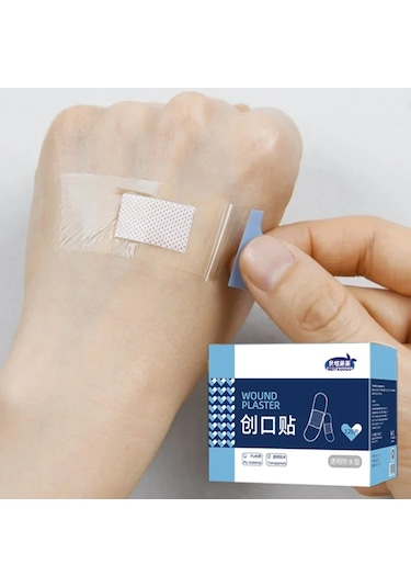 50/120 Adet Şeffaf Yapışkanlı Yara Alçı Su Geçirmez Tıbbi Anti-bakteri Bant Yardım Bandajları Ev Seyahat İlk Yardım Çantası Ordu Yeşil