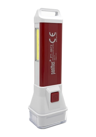 Panther Pt-8872 Usb Şarjlı Solar El Feneri