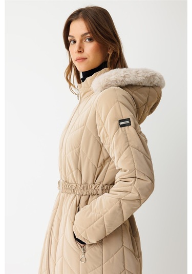 Kapitone Tam Boy Kaban Bej Bej