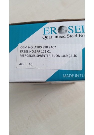 Mercedes Sprinter Bijon Paket 10 Adet