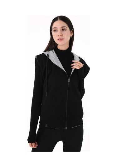 Scorp Impact Reversible Kadın Çift Taraflı Yelek Gri Standart Çok Renkli