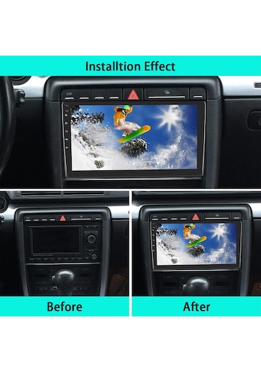 Audi A4 2002-2007 Android 2 GB Ram + 32 GB Rom Carplay Multimedya NavigasyonJAPON SERİ