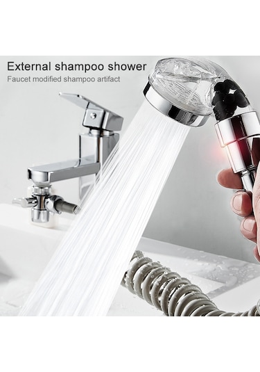 Cbtx El Tipi Geri Çekilebilir Şampuan Musluk Havzası Harici Duş Çok Renkli