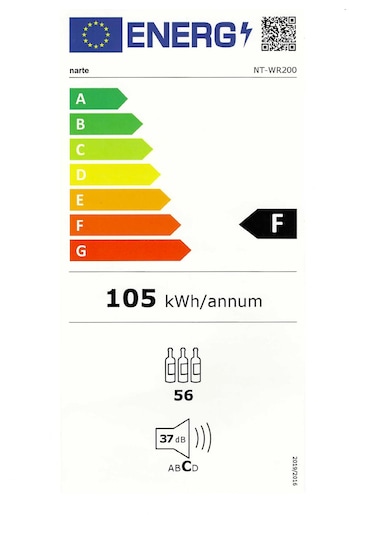 Narte NT-WR200 Şarap Meşrubat Soğutucu