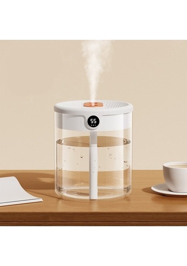 Xianwen Ezere K15 Işıklı Led Ekranlı Humidifier Araç Ev Hava