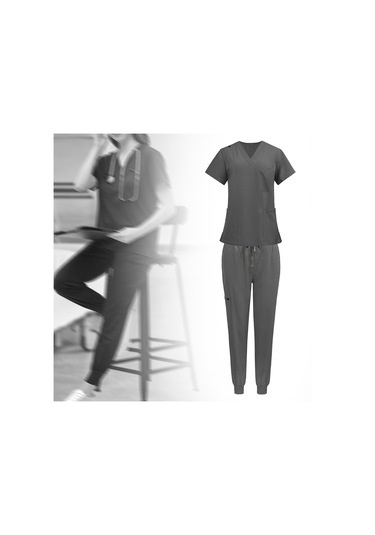 Suntek Hemşirelik Önlükleri Hemşireler Haftası Hastane M-gri