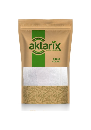 3 Kg Çinko Sülfat Gübresi Çinko Sülfat Heptahidrat Çinko Tuzu 3 KG