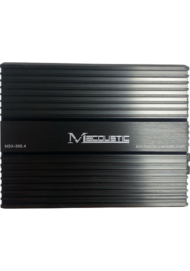 Macoustic Msx300.4 4x300w 4 Kanal Amfi