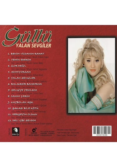 Güllü - Yalan Sevgiler Cd