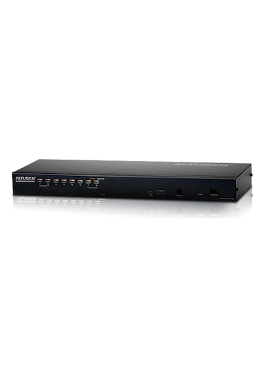 Aten Kh1508Aı Ax G 8 Port Cat 5 High Density Kvm Switch