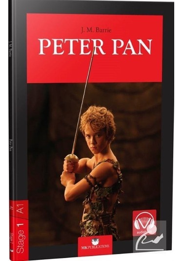 Stage-1 Peter Pan - İngilizce Hikaye - James Matthew Barrie - MK Publications