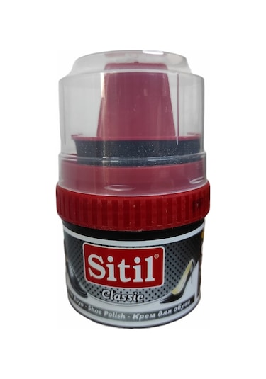 Sitil Siyah Ayakkabı Boyası 50G 12 Adet Siyah