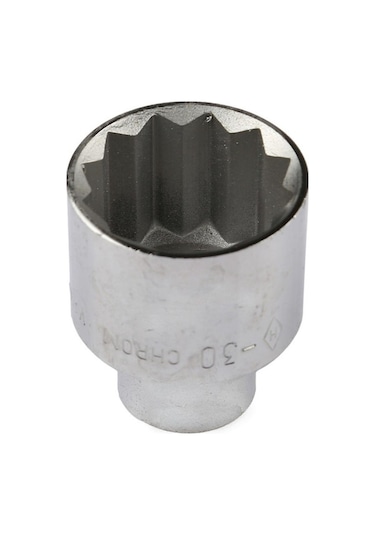 30 Mm 1/2" On İki Köşe Yıldız Köşe Lokma Anahtar Cr-v Pro