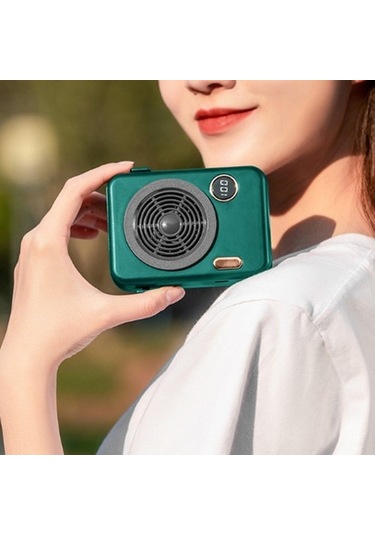 Asma Boyunlu Fan Mini Elektrikli Soğutma Fanı Hava Soğutucu Tembel Fan Beyaz Hu0acl Beyaz