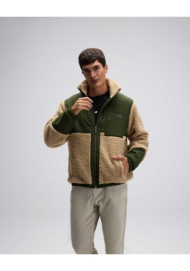 Ellesse Erkek Fermuarlı Polar Bej Mont Em511-bg Bej