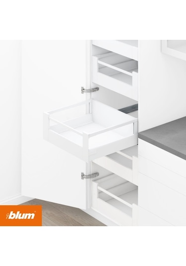 Blum Tandembox Antaro Yüksek  Bordürlü (D) İç Çekmece 50 Cm İpek