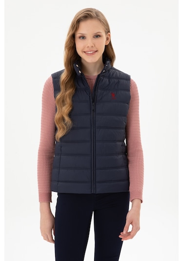 U.s. Polo Assn. Kadın Lacivert Yelek Dokuma 50311989-vr033 Lacivert