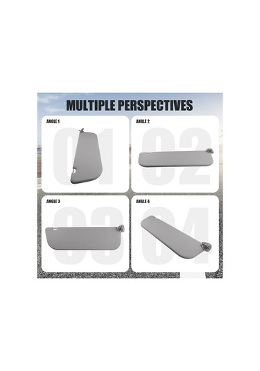 Ford E-150 E-250 E-350 E-450 2009-2014 Gri Güneşlik Sağ Taraf