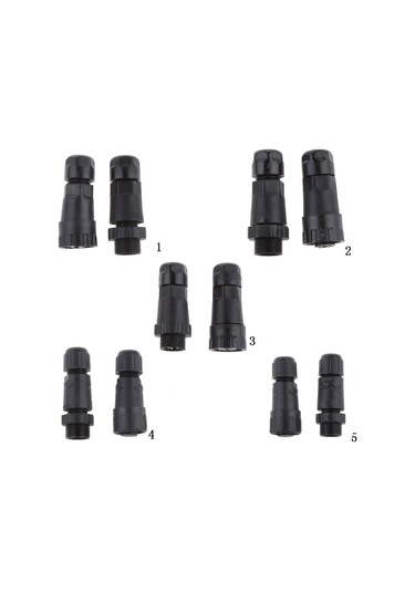 Suntek IP68 4 Pins Monte Su Geçirmez Elektrik Kablo 15A 7.5 MM