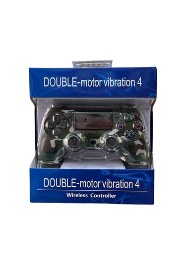 Glrtech P4j Kablosuz Oyun Kolu Double Motor Titreşimli Şarj Edilebilir Ps4 Uyumlu