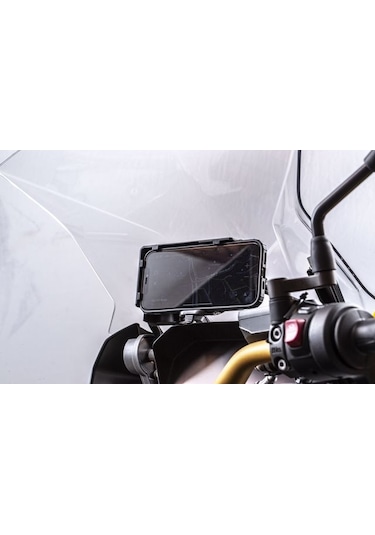 Bmw Kablosuz Şarj Özellikli Telefon Tutucu Tüm Motosikletlere Uya