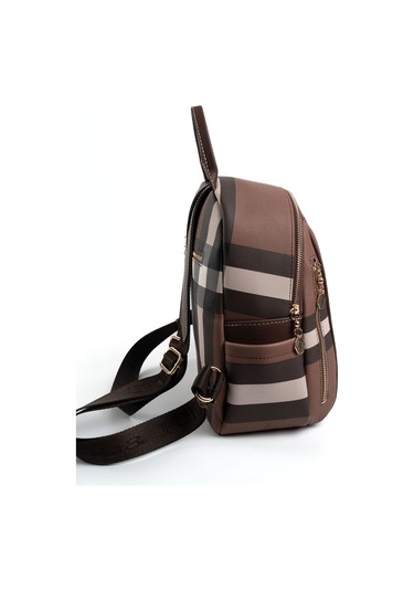 Kadın Silver Polo 906-47374 Sılver Polo Sırt Çantası Mk85 Koyu Kahve-mat Kahve Koyu Kahve-mat Kahve