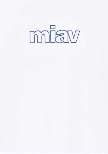 Mavi - Miav Baskılı Oversize Tişört 7610158-620 Beyaz
