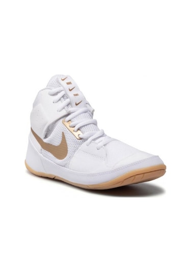 Nike Fury Güreş Ayakkabısı Beyaz Altın Beyaz