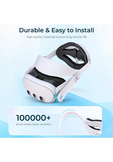 Pazly Startrc Games Meta Quest 3 Başa Monte Akıllı Vr Kulaklık Aksesuarları İçin Yedek Kafa Bandı, Kullanıcı Dostu Tasarım