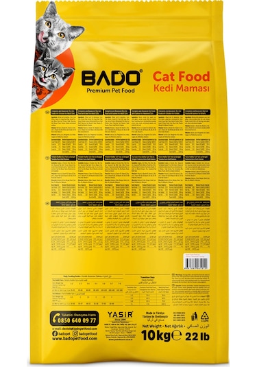Bado Yavru Kedi Maması Somonlu 10 Kg