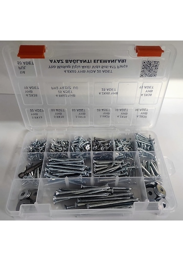 Ayaz Yhb Matkap Uçlu Akıllı Vida Seti 417 Parça