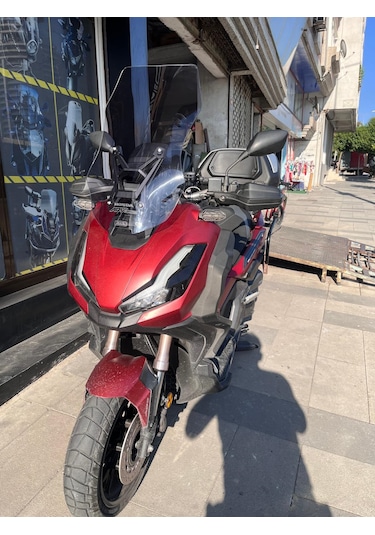 2023-25 Honda Adv 350 Uzun Ön Cam Açık Füme Zeus 60 CM 4 MM Adv350