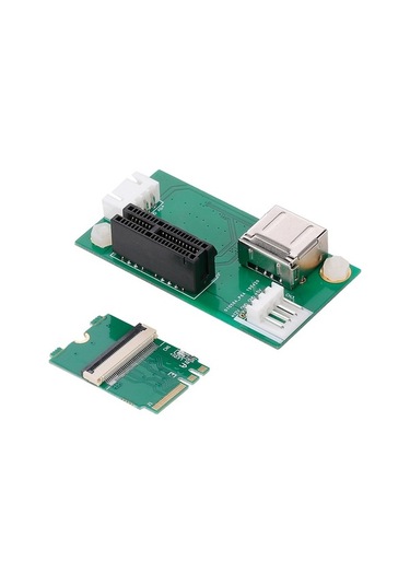 Pazly Dikey Yuvalı Mini Pcı-e Uzatma Kablosu Adaptör Kartı - Kolay Kurulum Ve Tak Ve Çalıştır