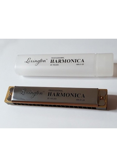 Cremonia Hm0120 Mızıka 20 Delik Professıonal Harmonıca Şeffaf Kut