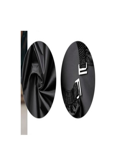 Penuar Siyah Beyaz Çizgi Desenli Berber Kesim Önlüğü Tıraş Önlüğü Siyah